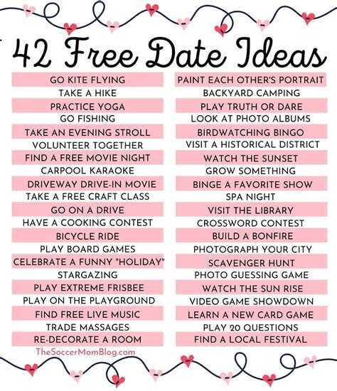 gratis date idee|30 Totally Free Date Ideas to Spark Romance & Bring on the Fun